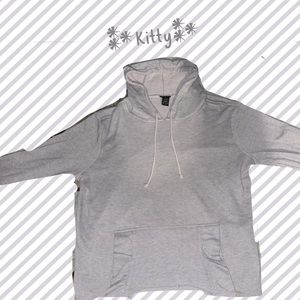 Workout cotton size 2 torrid pullover got 2 this one was to big ! Very comfy :)